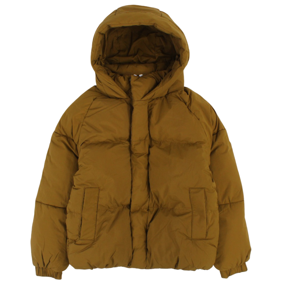 Girls Waterproof Hooded Jacket – Brown