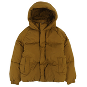 Girls Waterproof Hooded Jacket – Brown