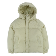 Girls Waterproof Hooded Jacket – Beige