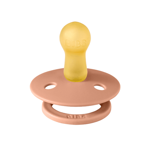 BIBS Color Baby Pacifier 2-Pack Latex Size 1 – Vanilla/Peach