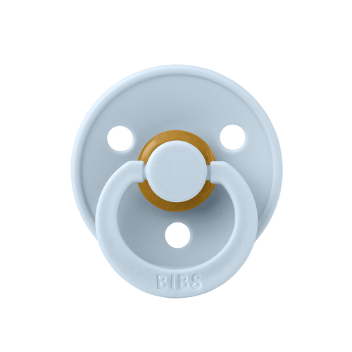 BIBS Color Baby Pacifier Natural Rubber | 0-6 months 1 pc