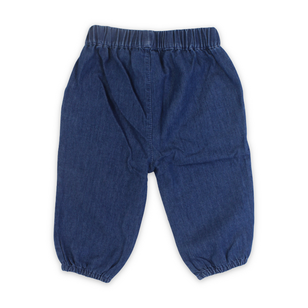 Baby Boys Cotton Denim Pants – Blue