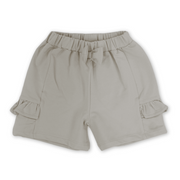 Baby Girls Cotton Short – Beige