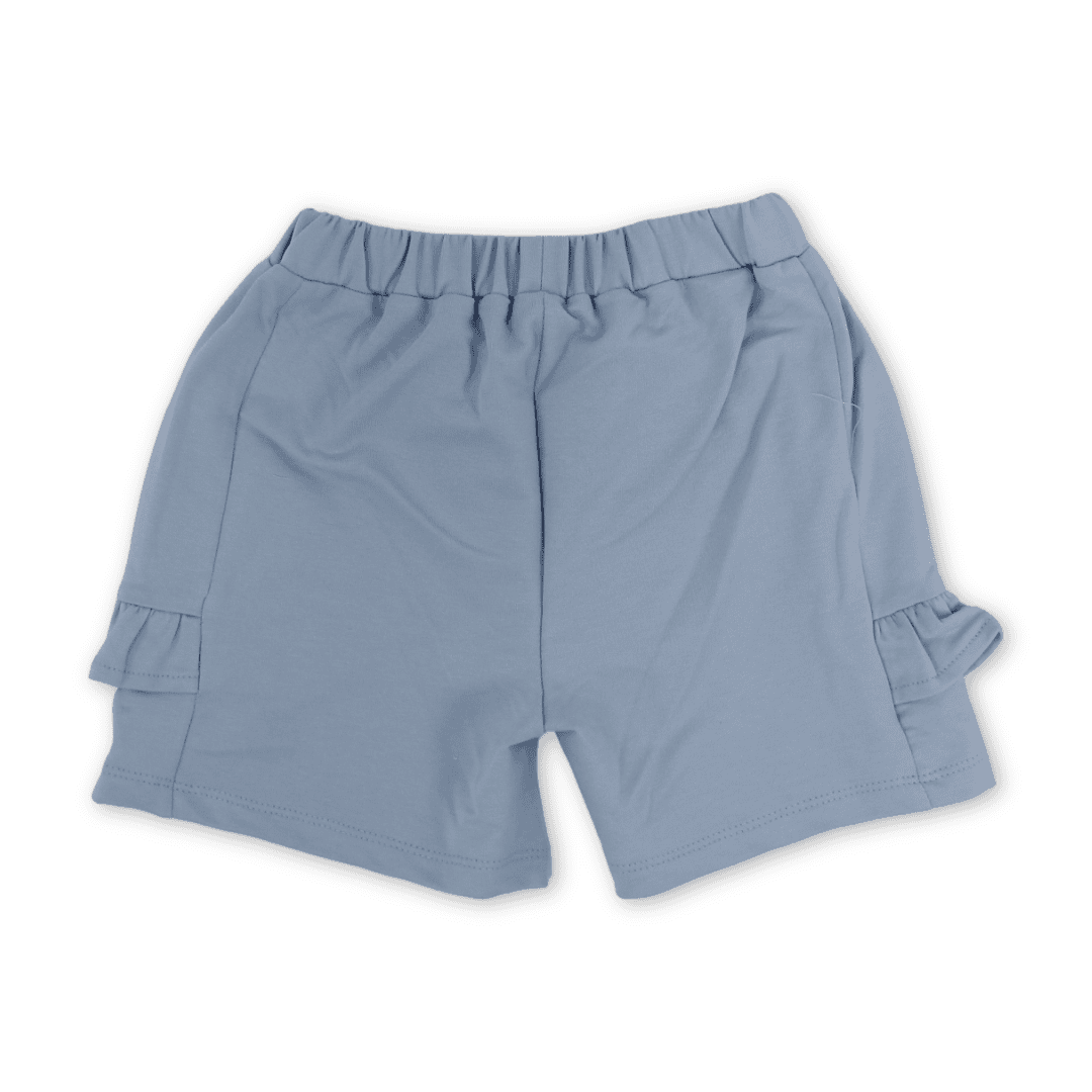Baby Girls Cotton Short – Baby Blue