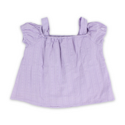 Girls Cotton Blouse – Lilac