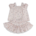 Girls Cotton Outfit Set – Pink