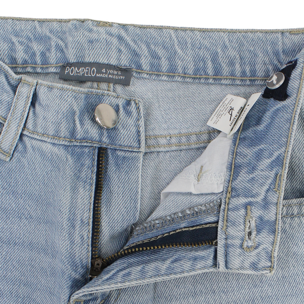Girls Denim Pants – Stars Design