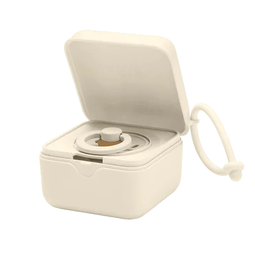 BIBS Pacifier Box Ivory - Baby Essentials
