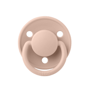 BIBS Baby De Lux Pacifier Round Latex Size 1 – Blush