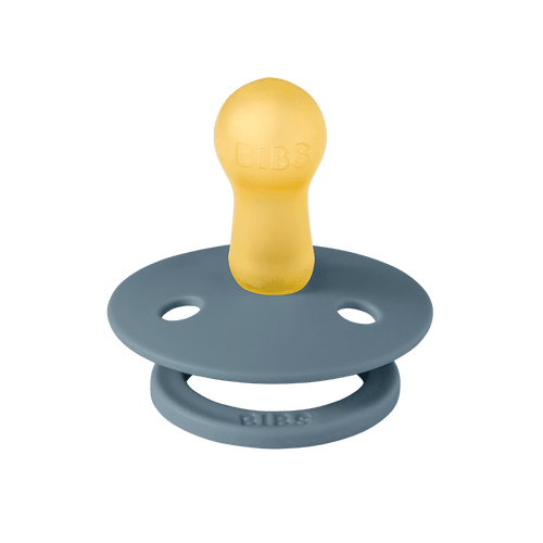 BIBS Color Pacifier – 1-Pack Latex - Size 2 - Petrol
