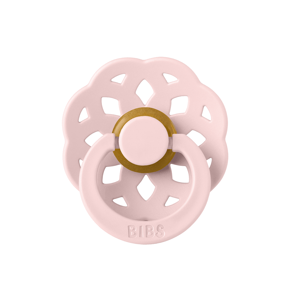 BIBS Boheme Pacifier 1-Pack Round Latex - Size 1 - Blossom