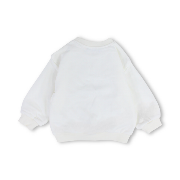 Baby Girls Cotton T-Shirt – Teddy Bear Print