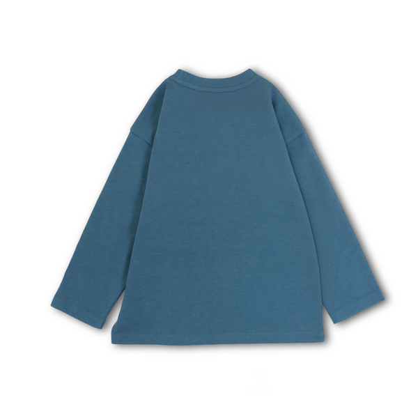 Boys Cotton Long-Sleeved T-Shirt – Teddy Bear Print