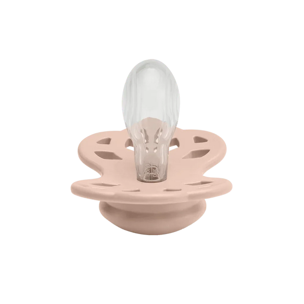 BIBS Infinity Pacifiers Pack of 2 – Ivory/Blush