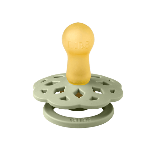 BIBS Boheme Pacifier 1-Pack Latex - Size 2 - Sage