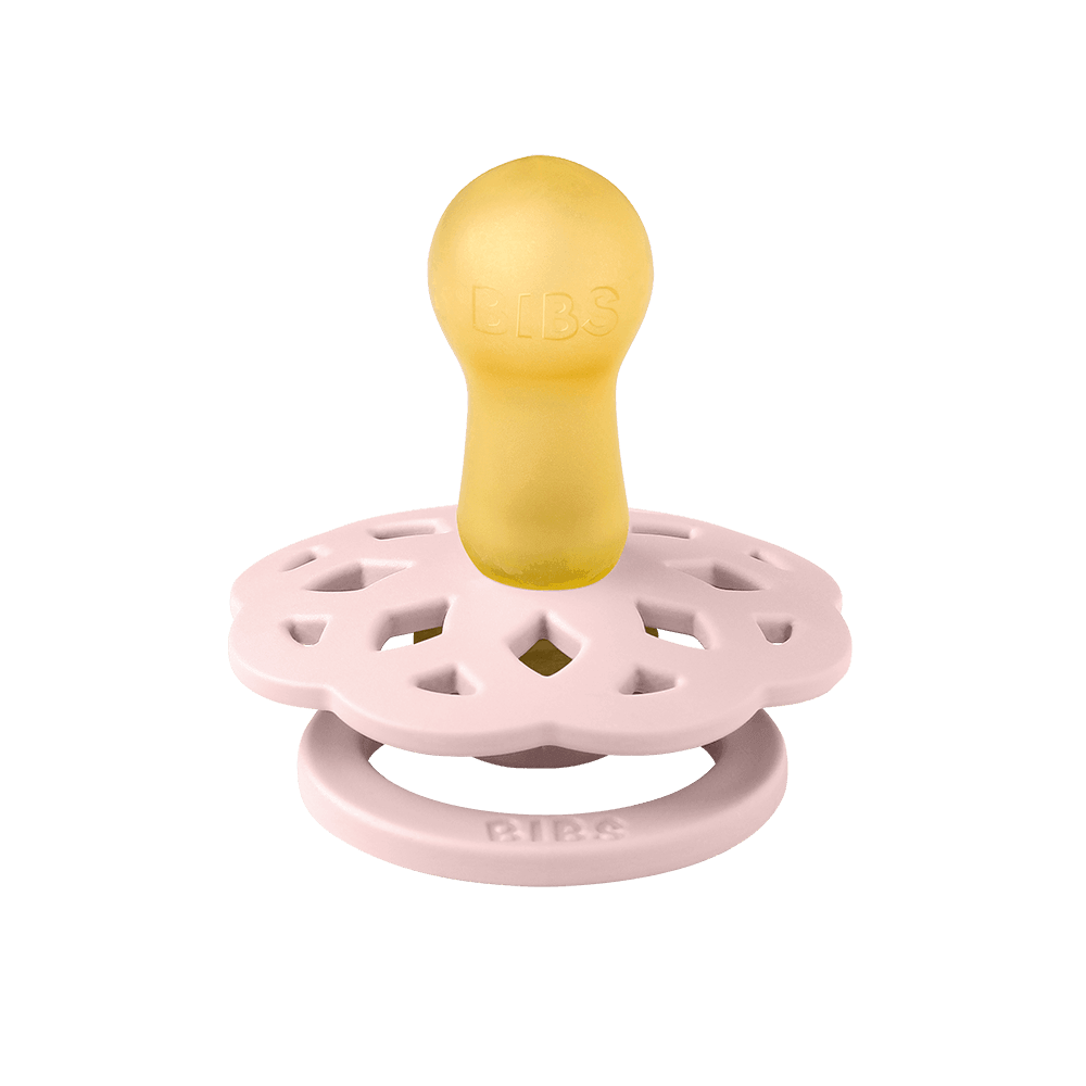 BIBS Boheme Pacifier 1-Pack Round Latex - Size 1 - Blossom