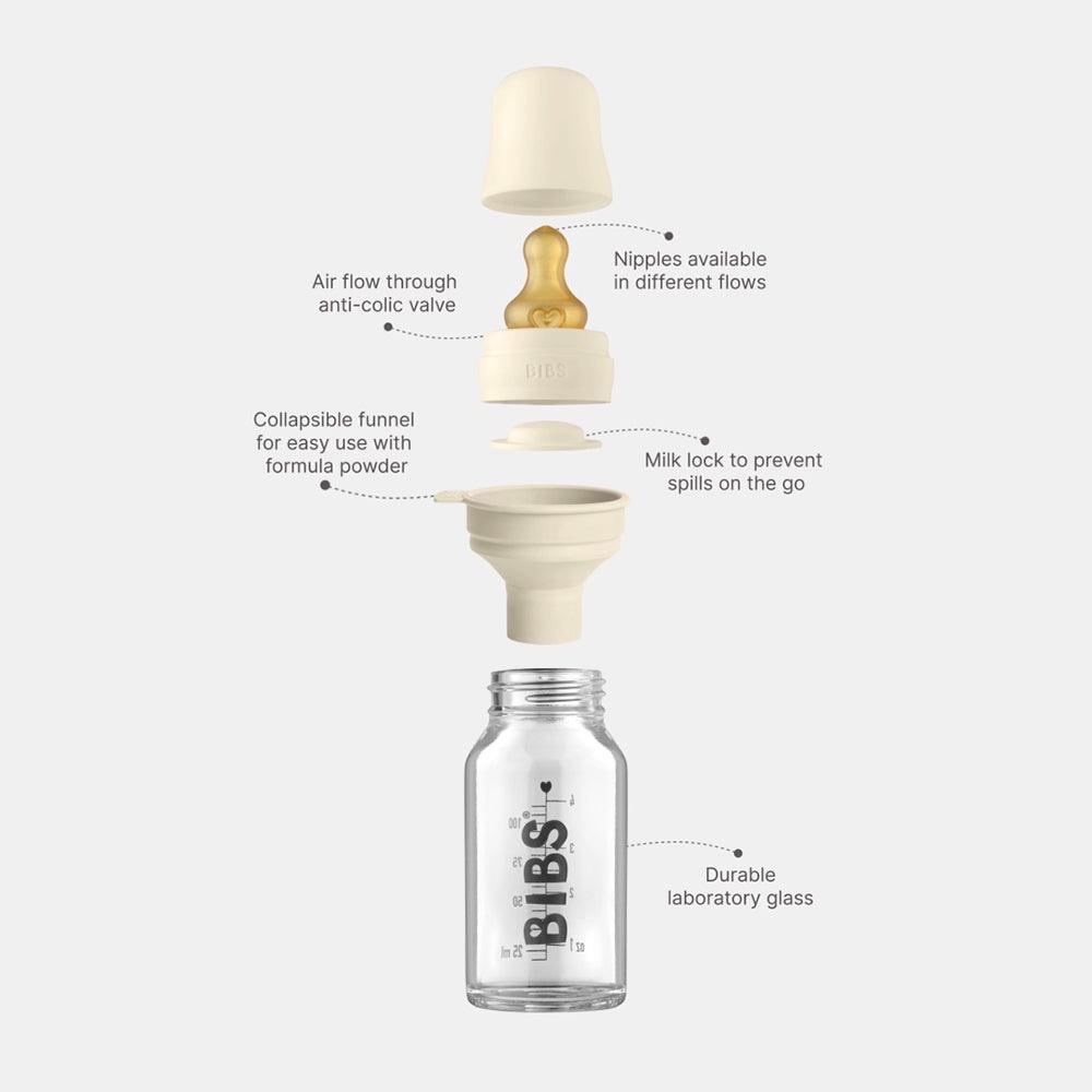 Light Blue 110 ml Baby Bottle Set for Baby Boys