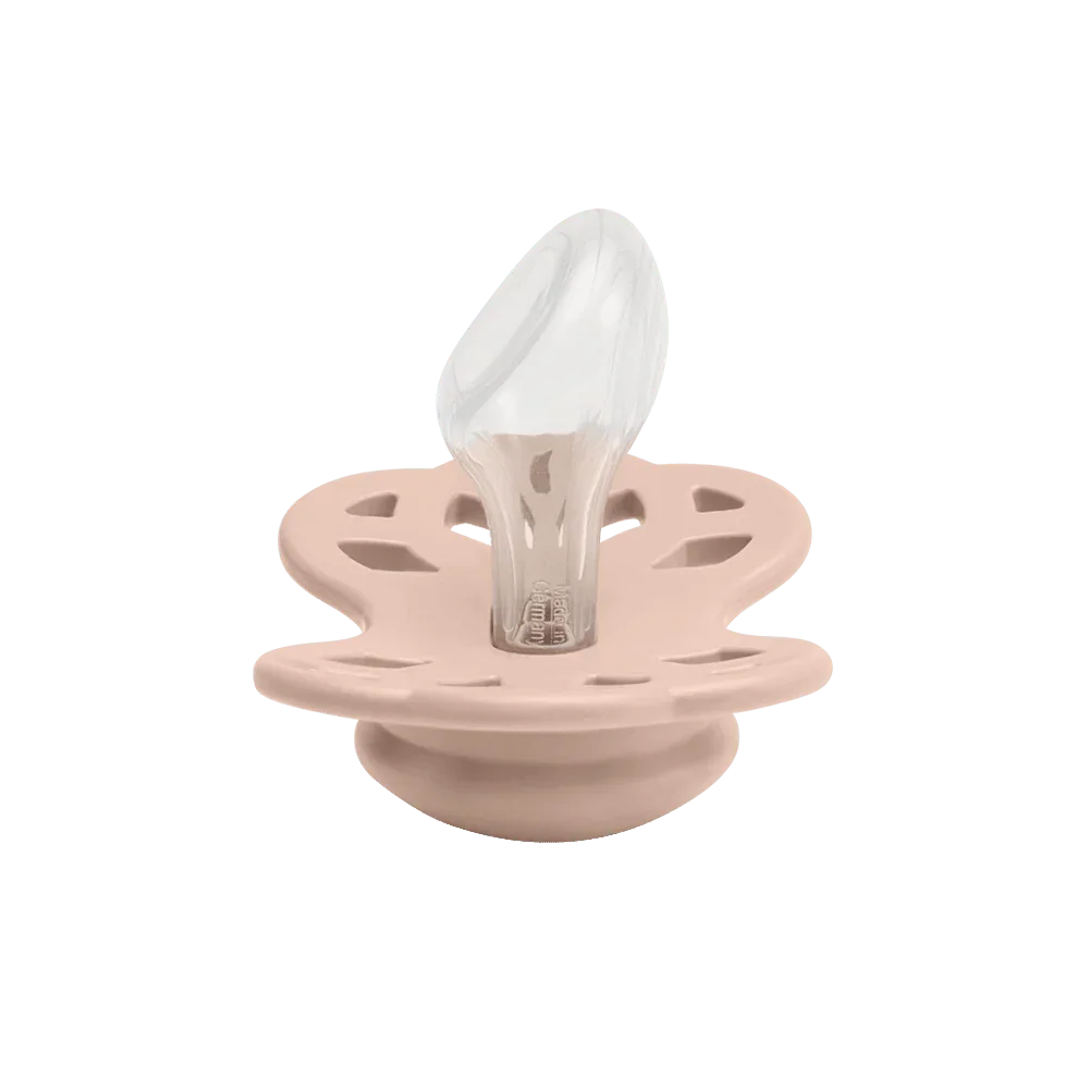 BIBS Infinity Pacifiers Pack of 2 – Ivory/Blush