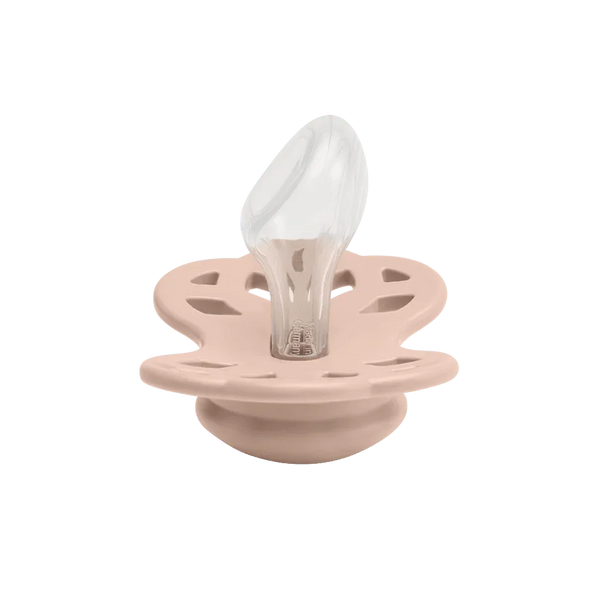 BIBS Infinity Pacifiers Pack of 2 – Ivory/Blush