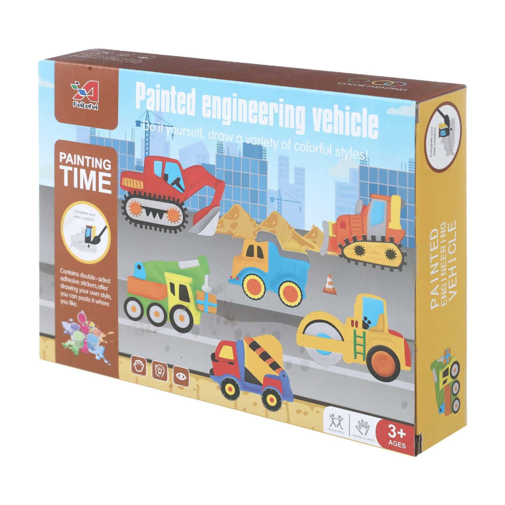 Painting Engineering Vehicle Set