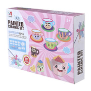 Painted Ceramic Set – 16 Pcs