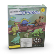 Dinosaur Paint Gypsum DIY Art Set – 6 Pieces