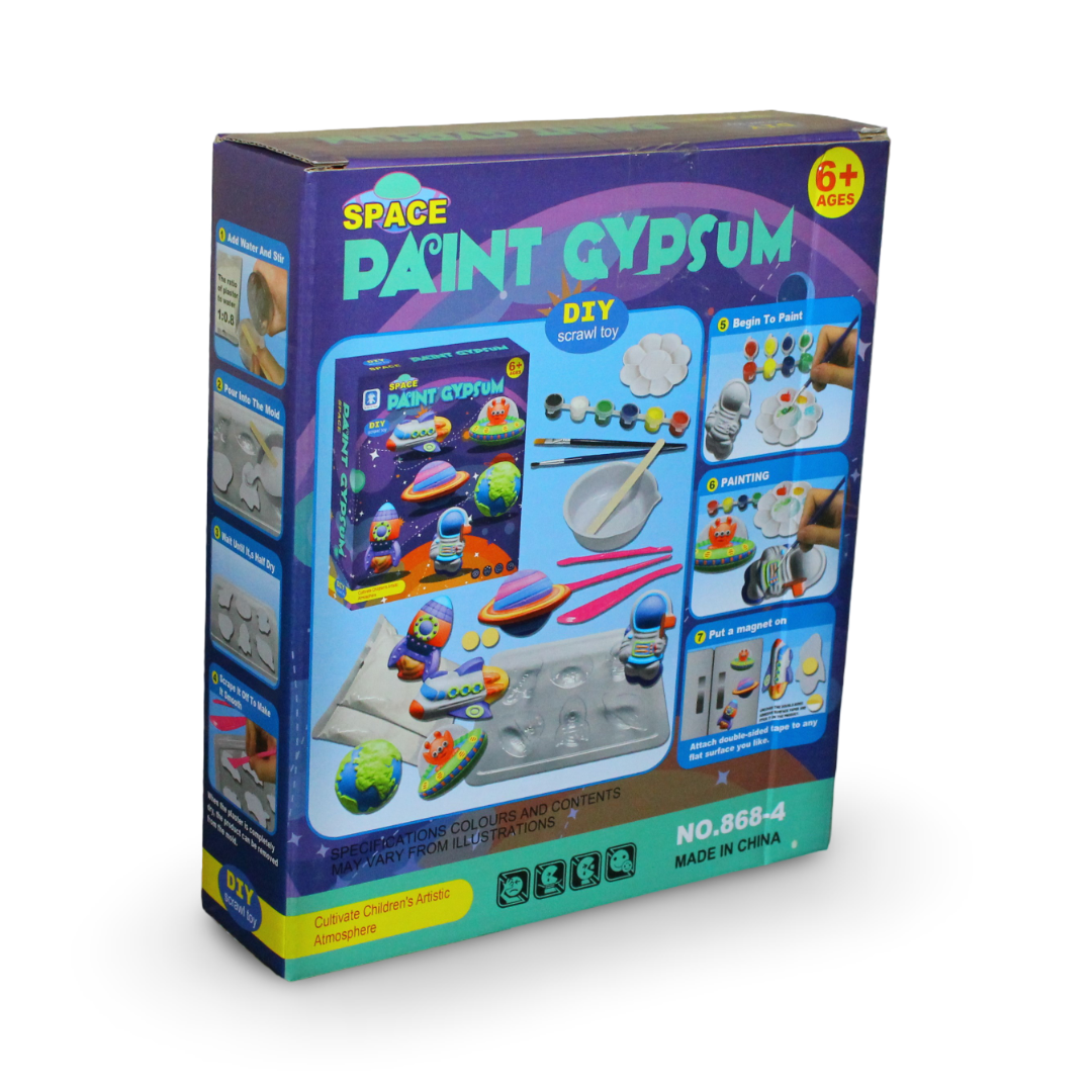 Space Paint Gypsum DIY Craft Kit