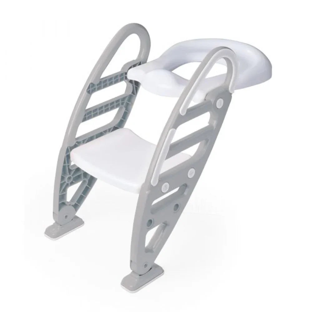 Dolu Toilet Trainer With Adjustable Anti-Slip Ladder - Grey