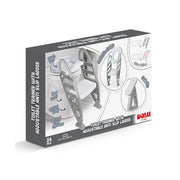 Dolu Toilet Trainer With Adjustable Anti-Slip Ladder - Grey