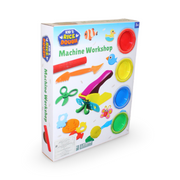 Kids Rice Dough Machine Workshop Play Set with 4 Dough Cups