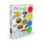 Snack Bar Dough Play Set with 4 Dough Cups