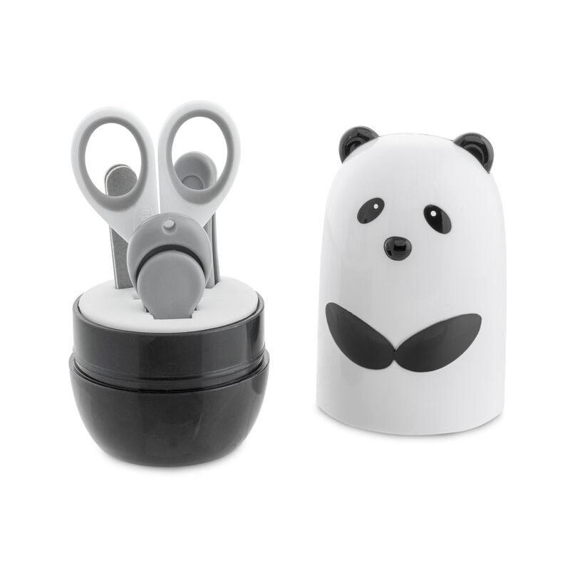 Manicure Set – Baby – 4-in-1 – White Panda Design