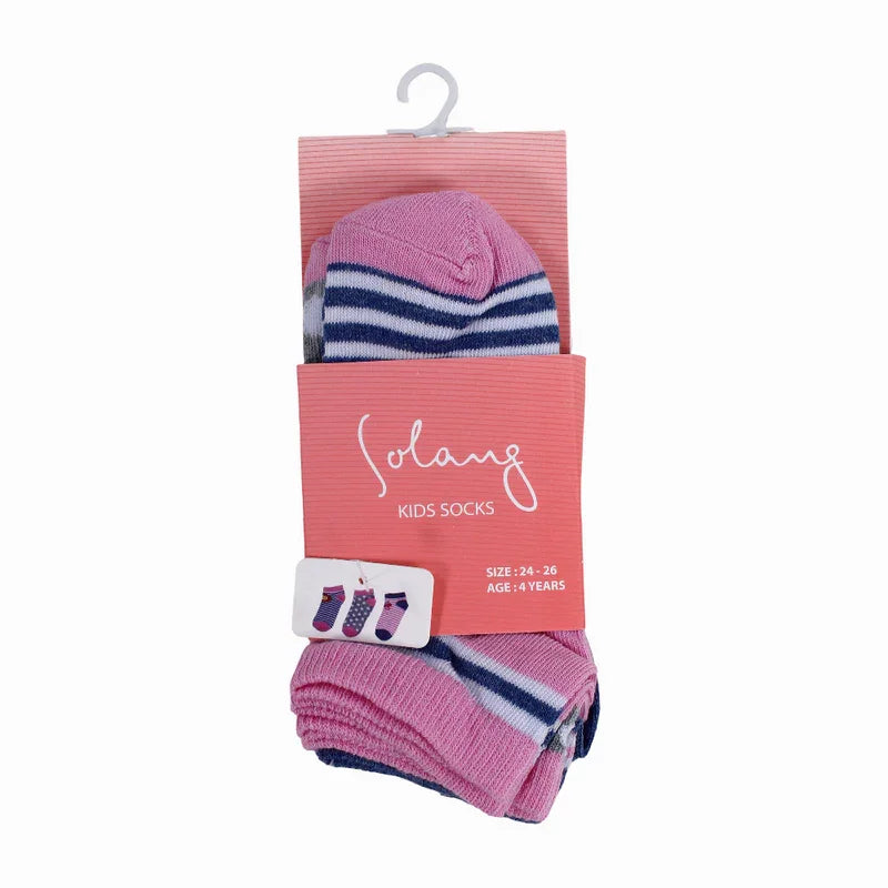 Pack of Socks - 3 Pairs - Clothing - Solang