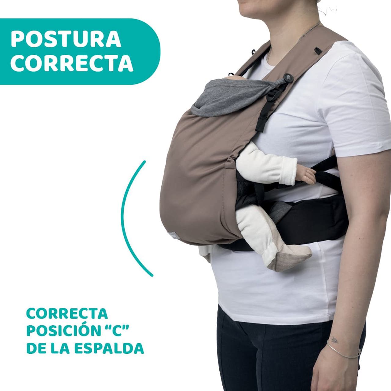 Chicco Baby Carrier Skin Fit warm beige
