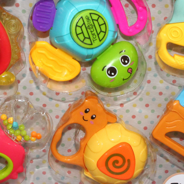 Baby Rattles Gift Set – 6 Pieces