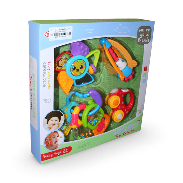 Baby Rattles Gift Set – 4 Pieces - Toys - OKO