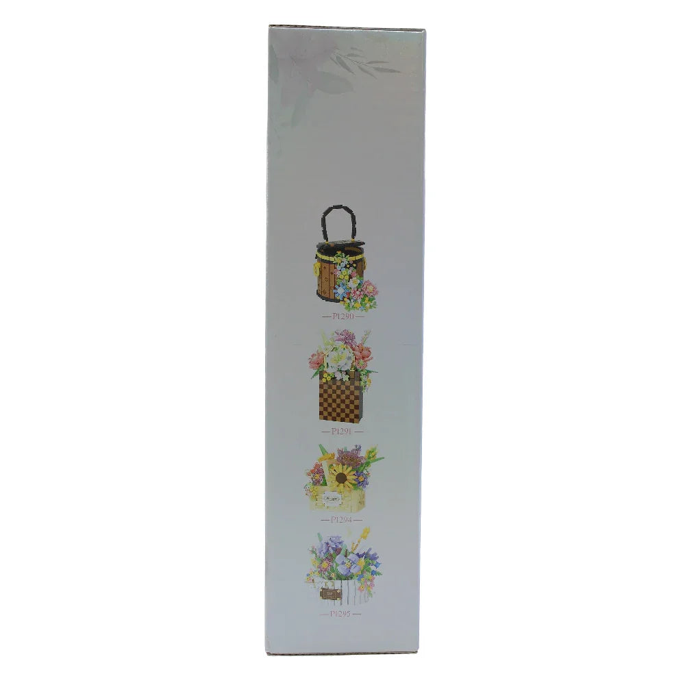 Flower Basket Building Blocks Set – 1263 Pieces