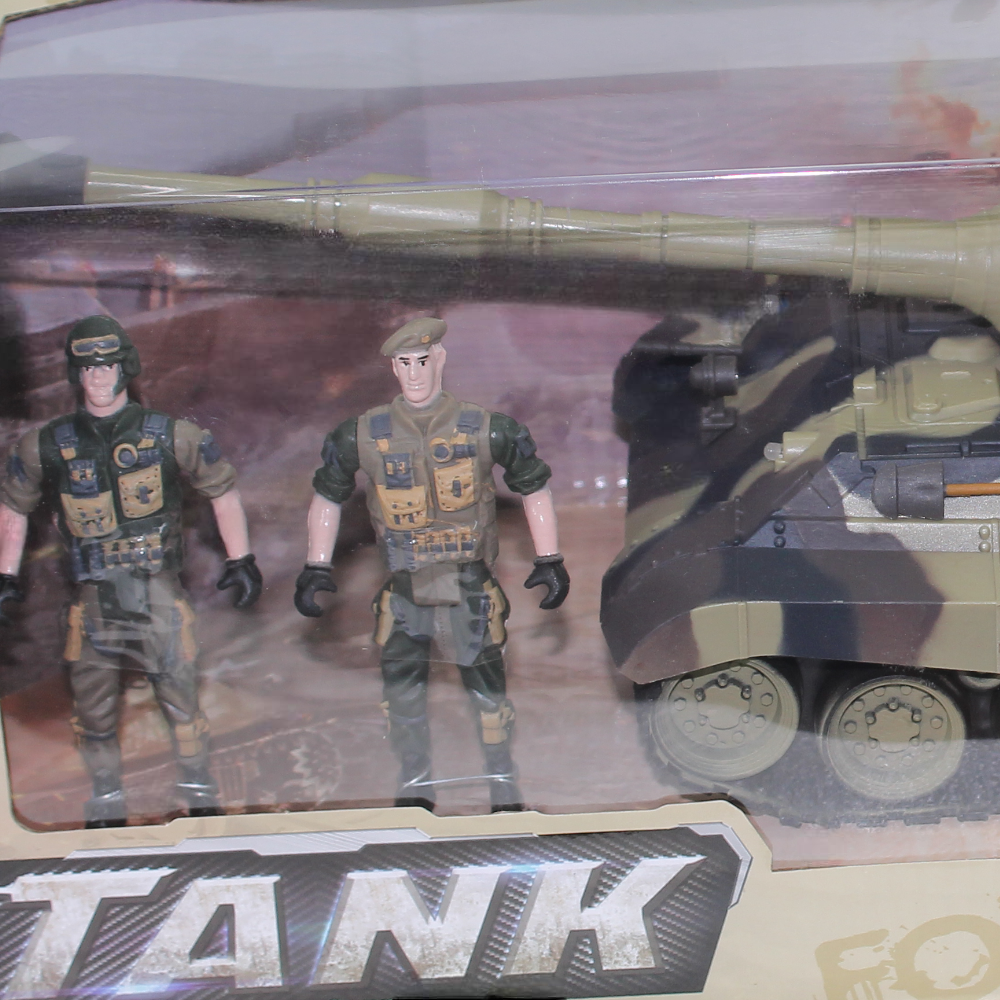 Military Tank Toy with Sound & Light Effects