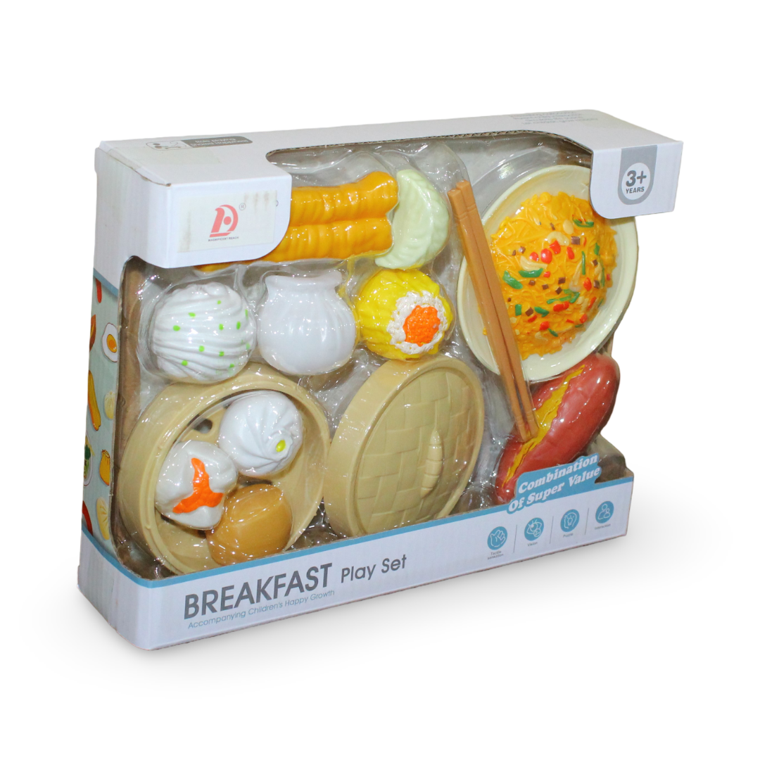 Chinese Breakfast Food Play Set – 11 Pieces - Toys - OKO