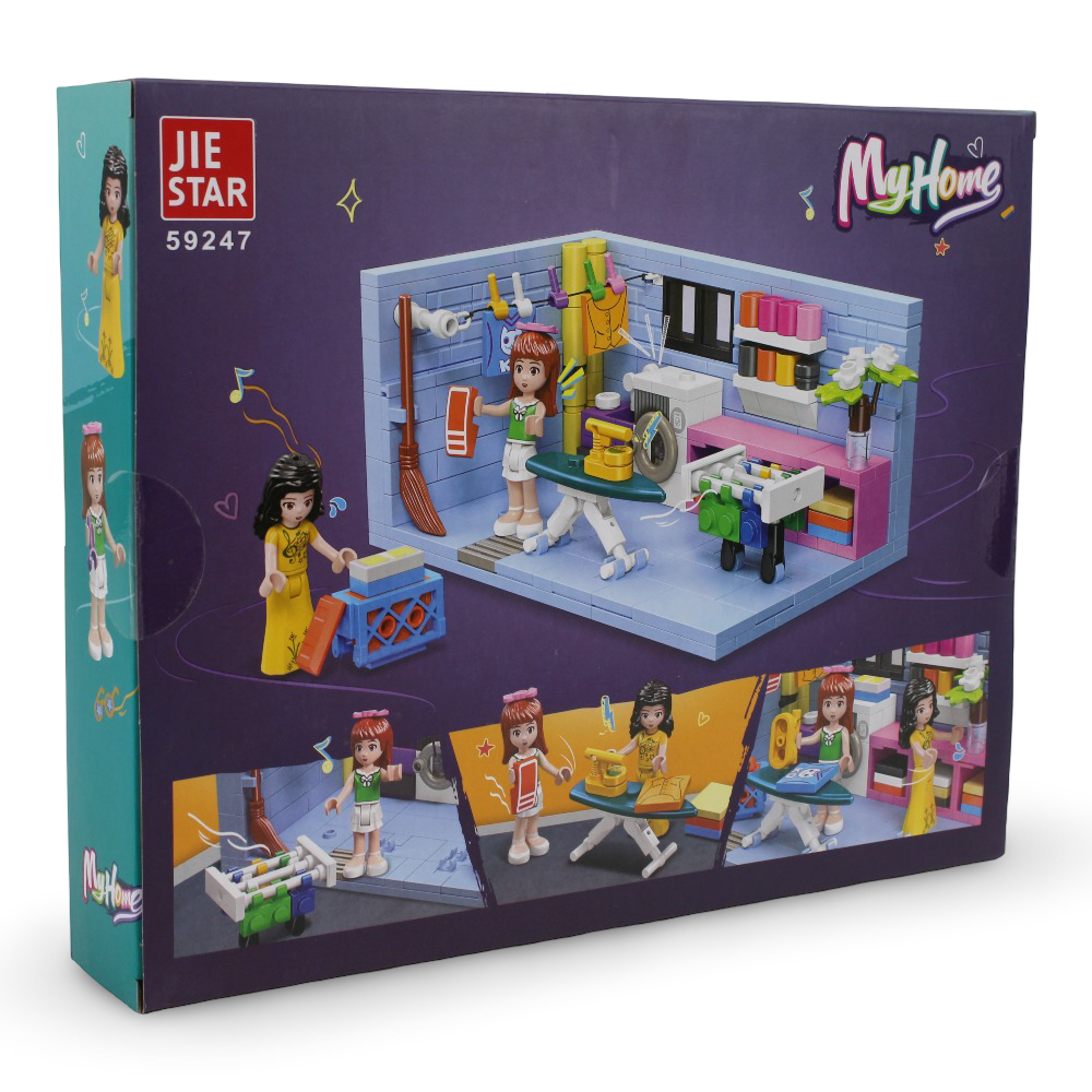 My Home Laundry Room Blocks – 329 Pieces