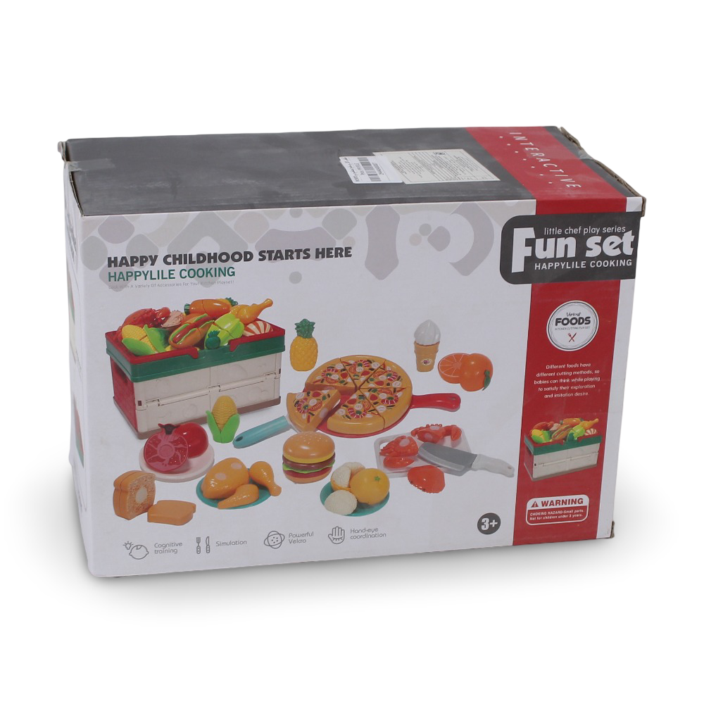 Fun Set Happylife Cooking – Cutting Food & Kitchen Playset