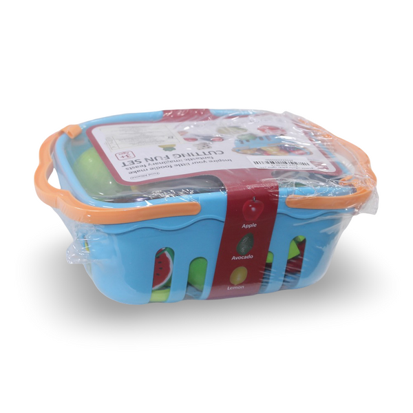 Cutting Fun Set – Fruit Cutting Playset with Basket