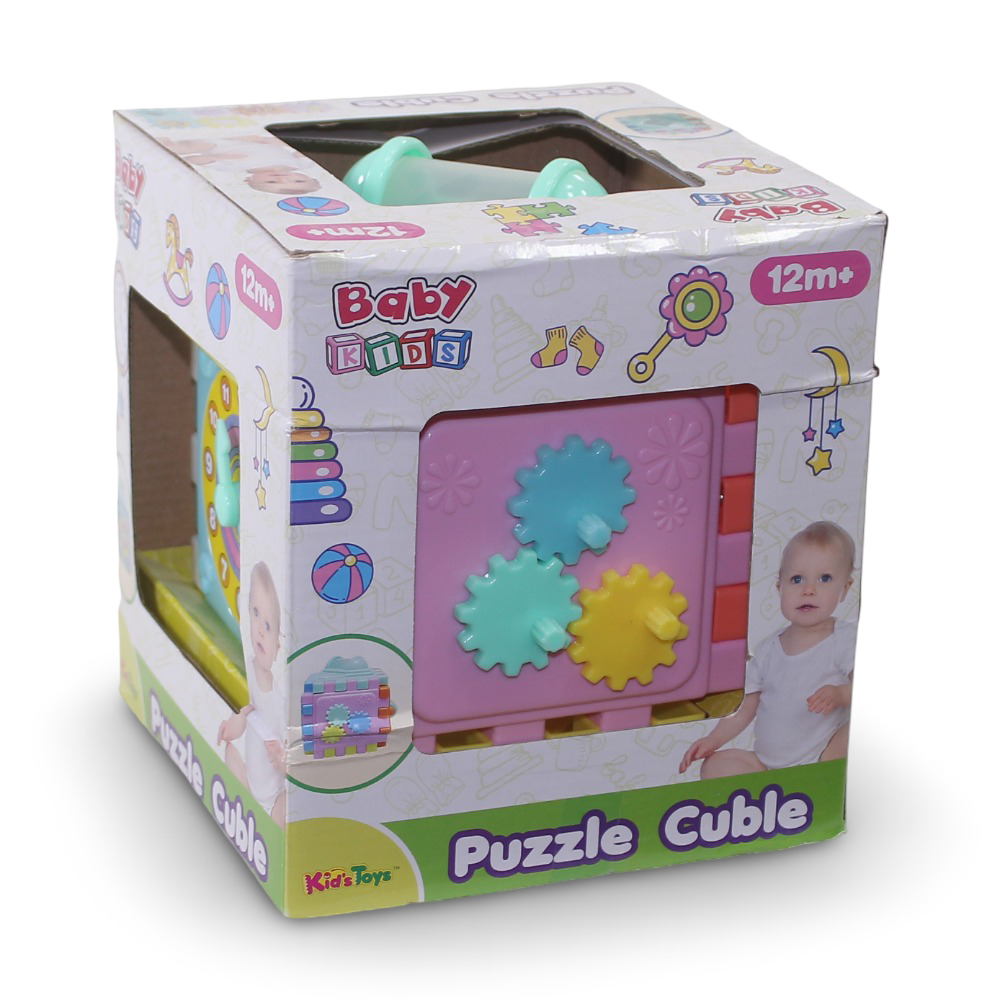 Baby Kids Puzzle Cube – Educational 4-in-1 Toy - Toys