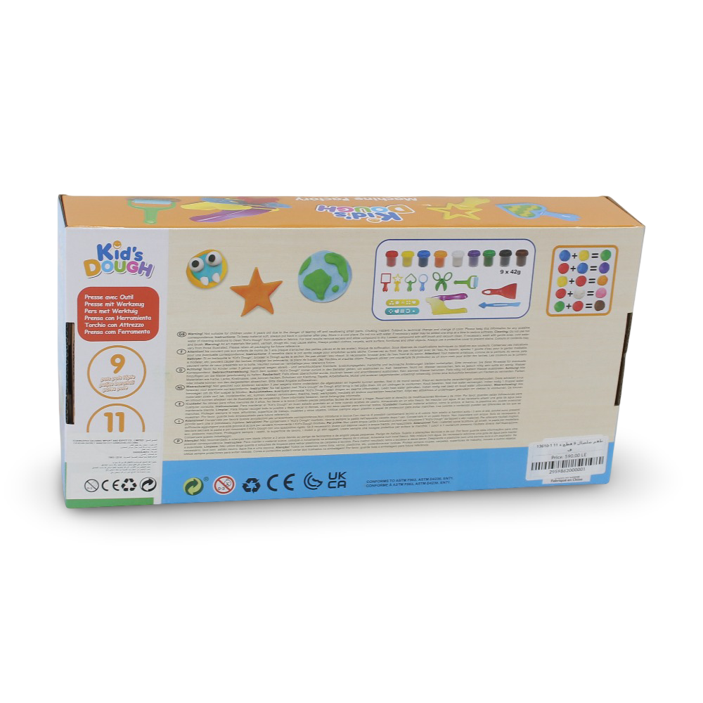 Kids Dough Machine Factory Play Set with Molds and Accessories