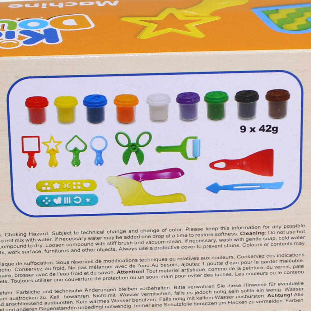 Kids Dough Machine Factory Play Set with Molds and Accessories