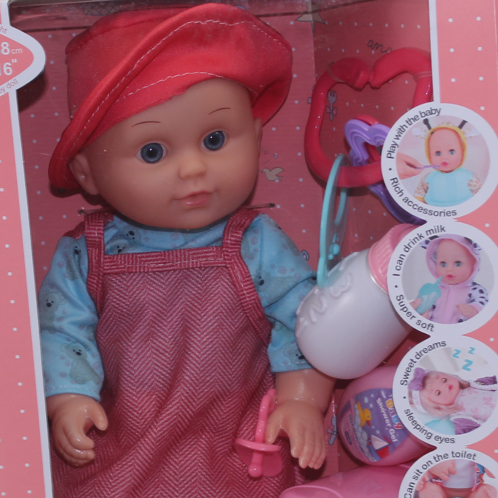 Baby Sweet Love Doll Play Set with Bed & Accessories