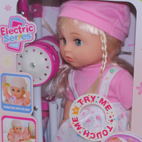 Deluxe Baby Doll Playset – Mommy’s Baby Collection (35 cm & 6 Sounds)