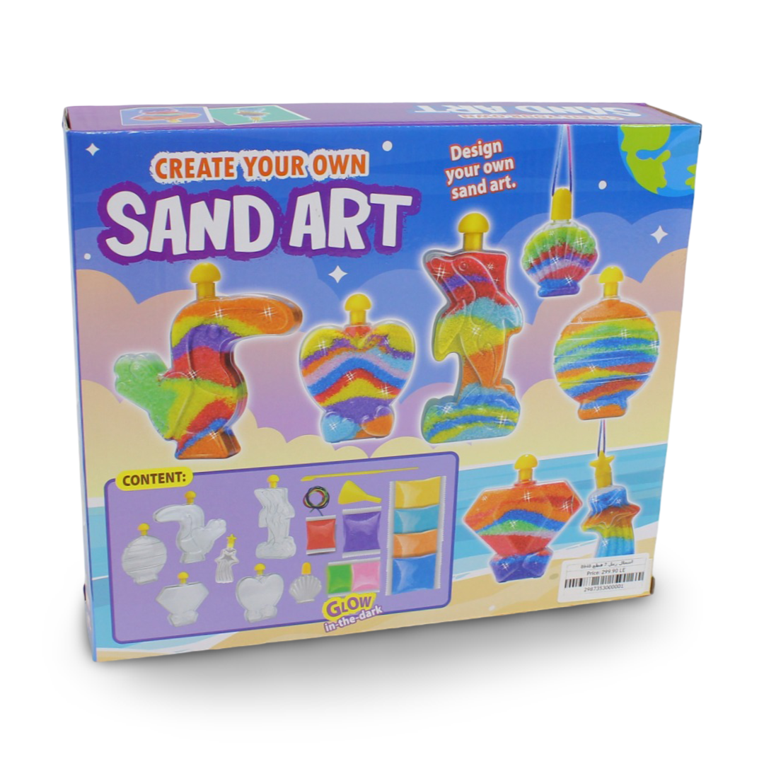 Create Your Own Sand Art Kit – 7 Pcs - Toys - OKO