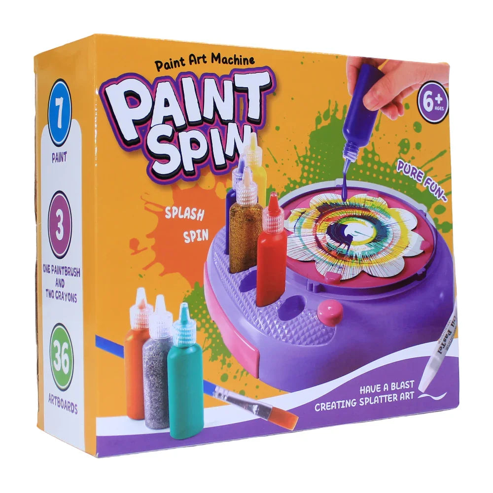 Paint Spin Paint Art Machine