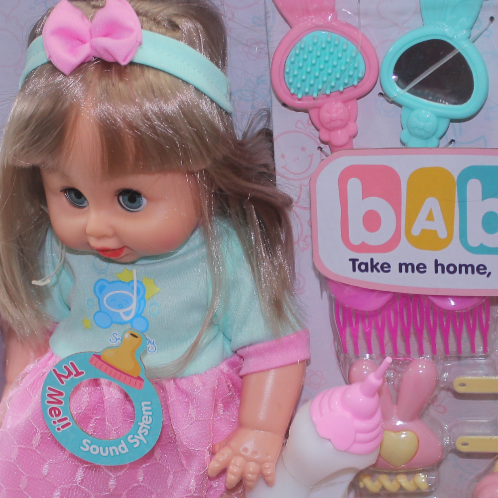 Lemei Toys Sweet Playset Baby Doll - 35 cm